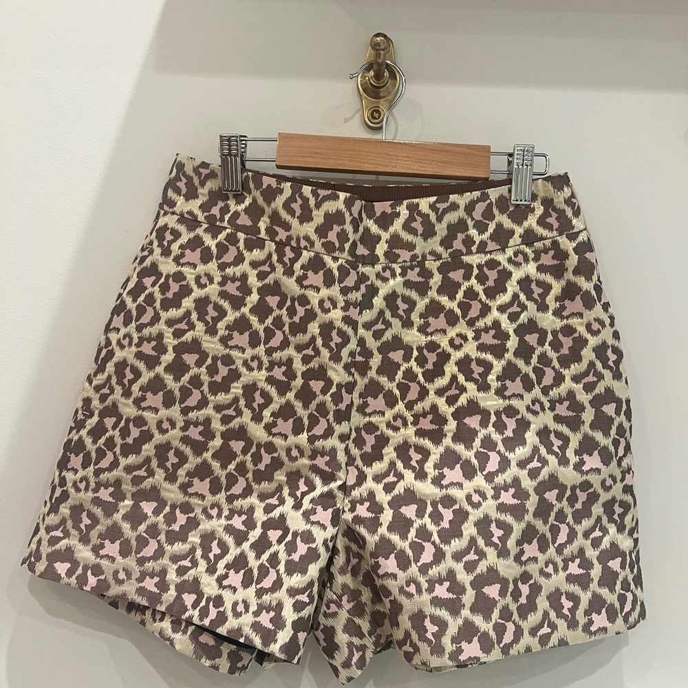 J. Crew Animal Print Women Shorts NWT